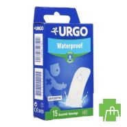 Urgo Waterbestendig Pleister 20x72mm+34x72mm 15