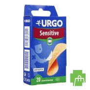 Urgo Sensitive Pans Stretch 20x72mm+20x40mm 20