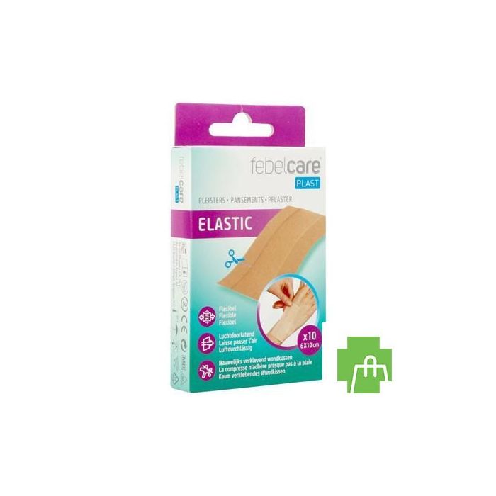 Febelcare Plast Elastic Uncut 10x6cm 10