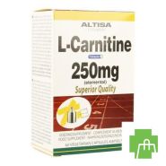 Altisa l-carnitine 250mg (carnipure) Comp 60