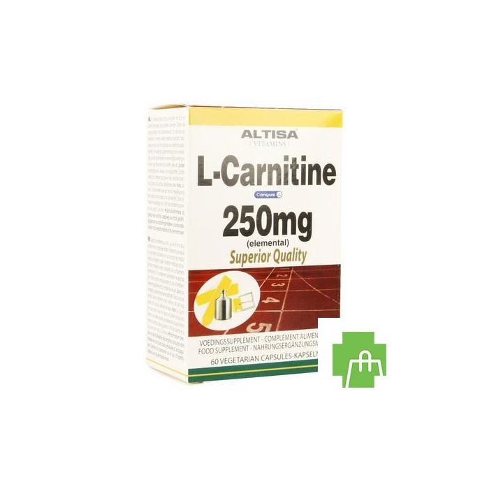 Altisa l-carnitine 250mg (carnipure) Comp 60