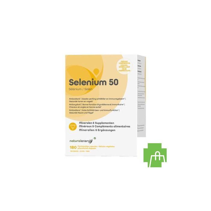 Natural Energy - Selenium 50 Caps 180