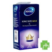 Manix King Size Max Preservatifs 12