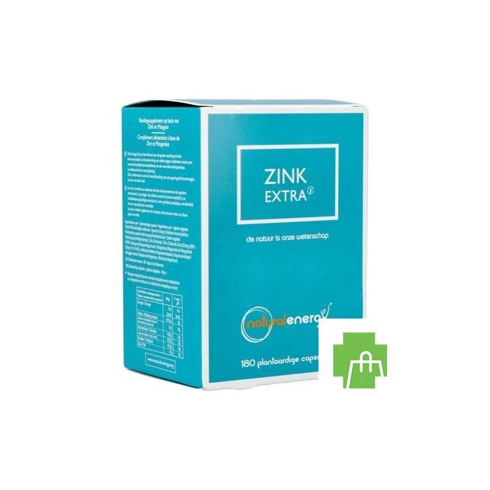 Natural Energy - Zinc Extra 180 Caps