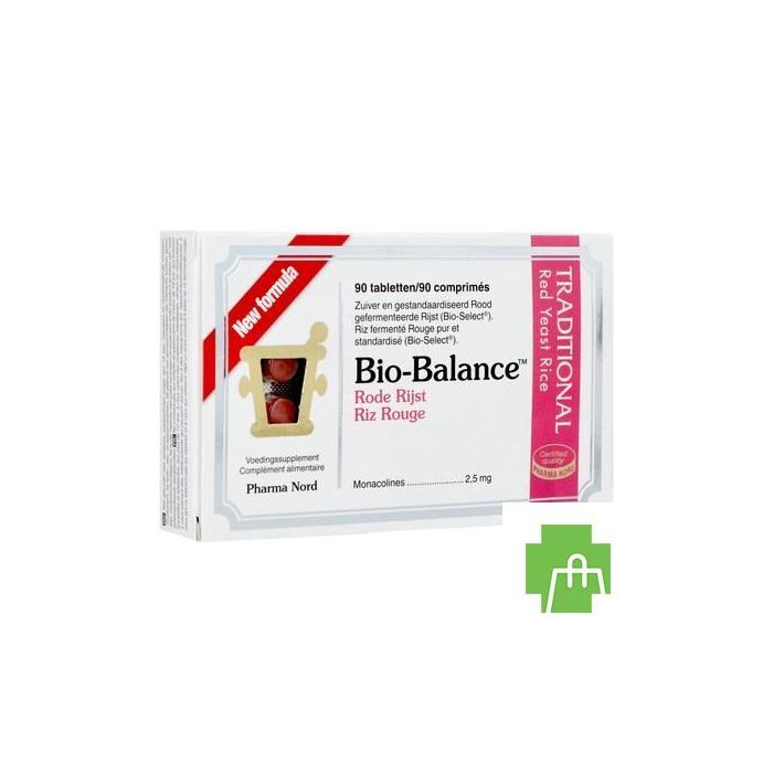 Bio-balance Rode Rijst Tabl 90