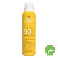 Widmer Sun Clear & Dry N/parf Spray 200ml