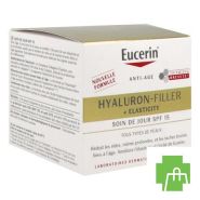 Eucerin Hyaluron Filler+elast. Dagcreme Ip15 50ml