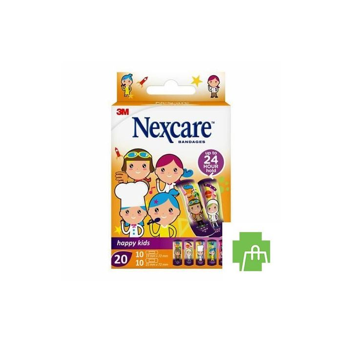 Nexcare 3m Happy Kids Beroepen Pleister 20 N0920pr