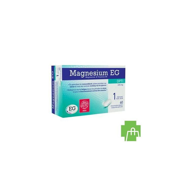 Magnesium EG Opti 225Mg Tabl 60