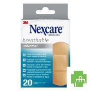 Nexcare 3m Breath.univ.25x72mm Strips 20 N0320ns-1