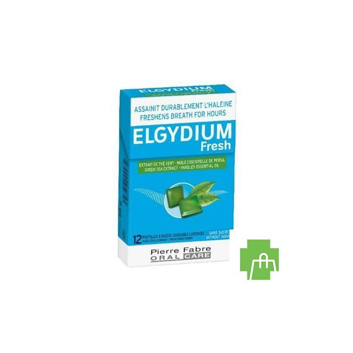 Elgydium Fresh Zuigtabl 12