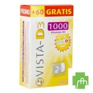Vista D3 1000 Promo Smelttabl 120 + 60 Gratis