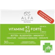 Alfa Vitamine K2 D3 Forte Softcaps 30 Nf