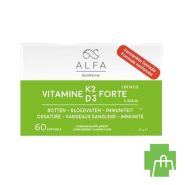 Alfa Vitamine K2 D3 Forte Softcaps 60 Nf