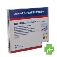 Cutimed Sorbact Hydroactive 19x19,0cm 10 7264605
