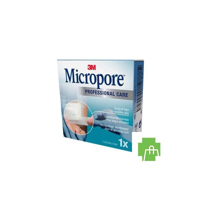 Micropore 3m Tape 12,5mmx5m Rol 1 1530p-0s