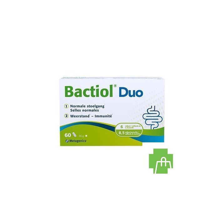 Bactiol Duo Caps 60 Metagenics