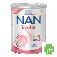 Nestlé NAN Evolia 3 Lait de Croissance Bébé 1+ 800g