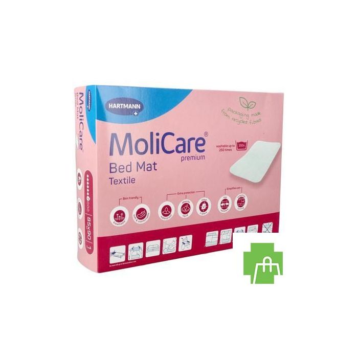 Molicare Premium Bed Mat Text. 7 Drops 85x90cm