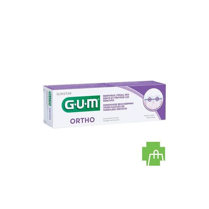 Gum Ortho Dentifrice Gel 75ml 3080