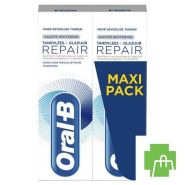 Oral-b Tandp. Gum&enamel Repair Gentlewhite 2x75ml