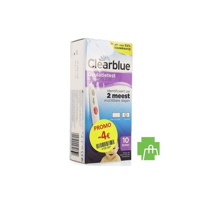 Clearblue Test Ovulation Digital 10 Promo -4€