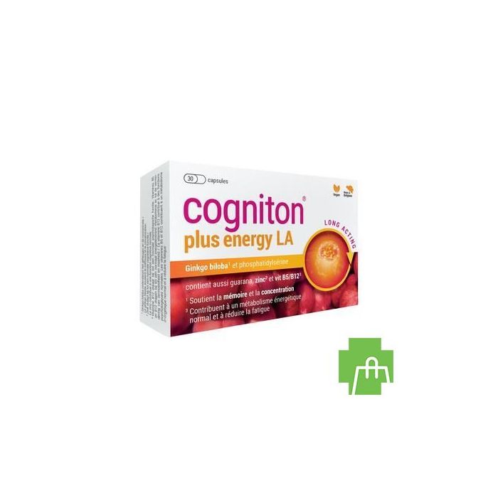 Cogniton Plus Energy La Caps 30