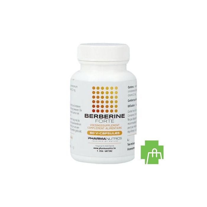 Berberine Forte V-caps 60 Pharmanutrics