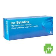 Iso Betadine Kit Vaginale Douche Kanules 4